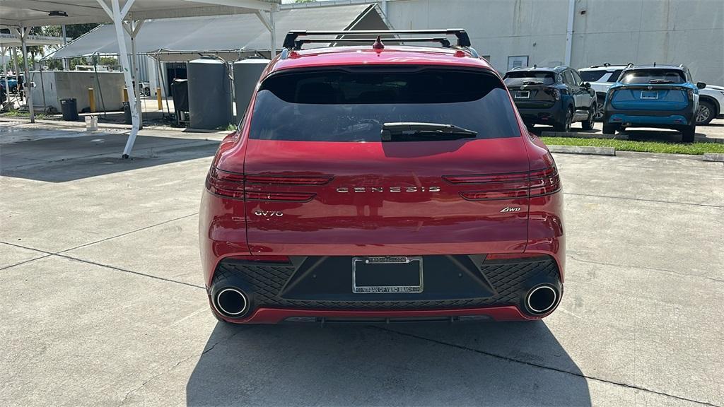 used 2024 Genesis GV70 car, priced at $37,500