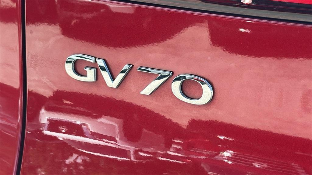 used 2024 Genesis GV70 car, priced at $37,500