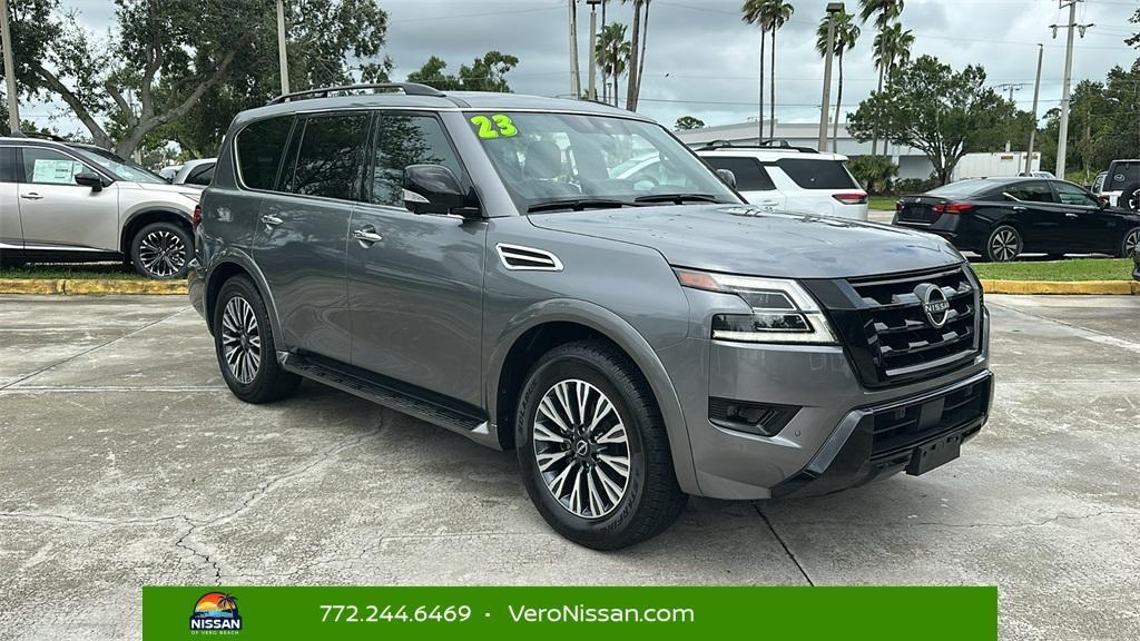 used 2023 Nissan Armada car, priced at $32,775