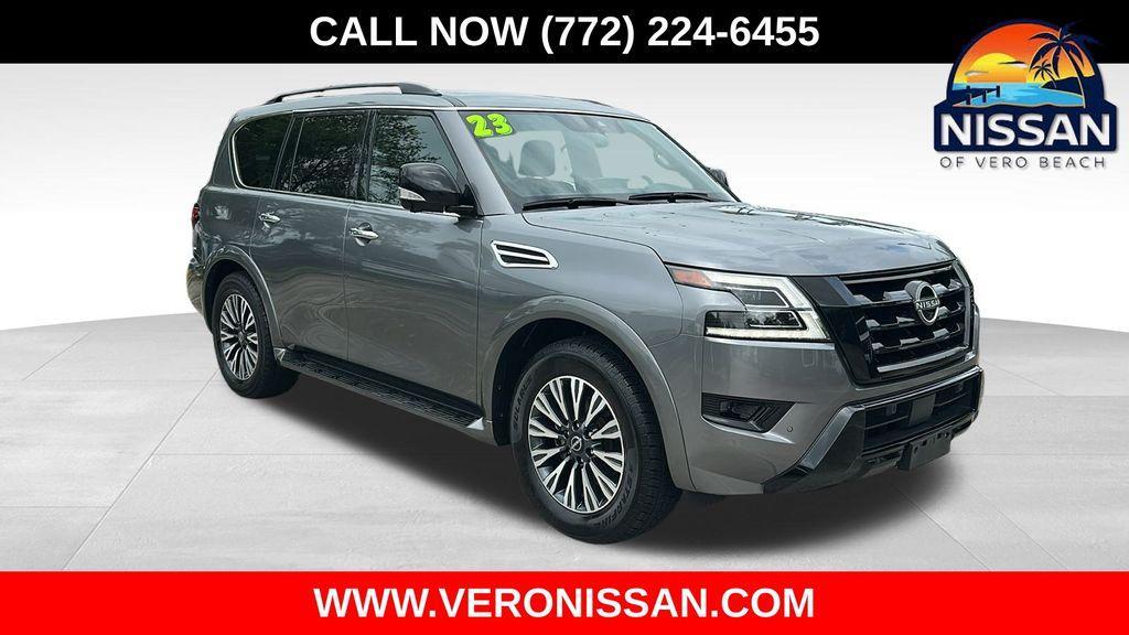 used 2023 Nissan Armada car, priced at $28,400