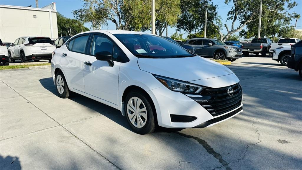 new 2025 Nissan Versa car, priced at $20,414