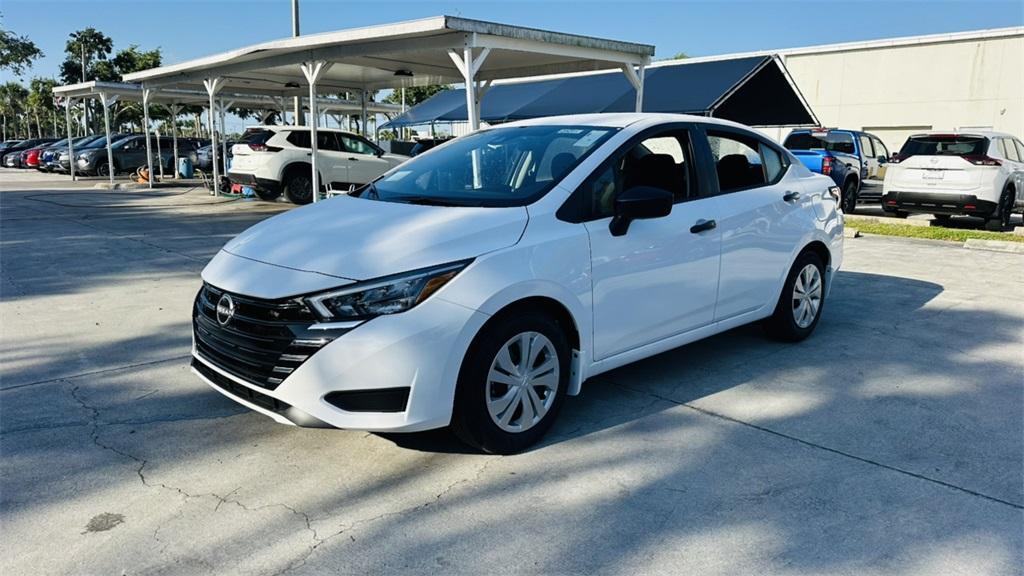 new 2025 Nissan Versa car, priced at $20,414