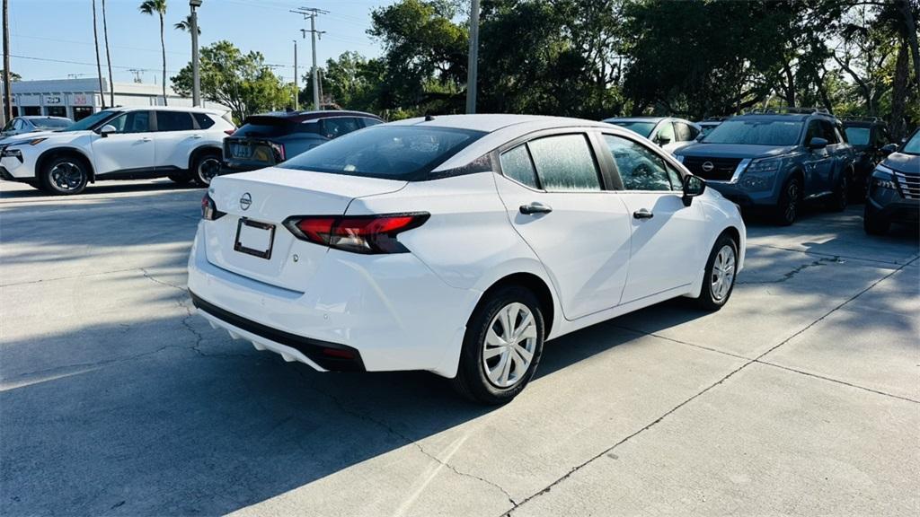 new 2025 Nissan Versa car, priced at $20,414