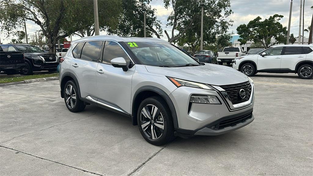 used 2021 Nissan Rogue car, priced at $19,700
