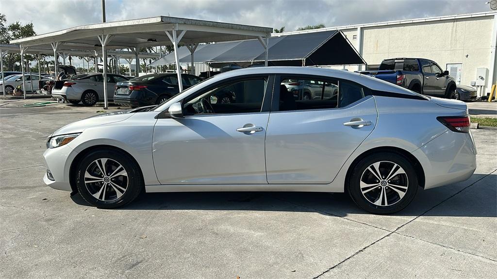 used 2021 Nissan Sentra car, priced at $15,000