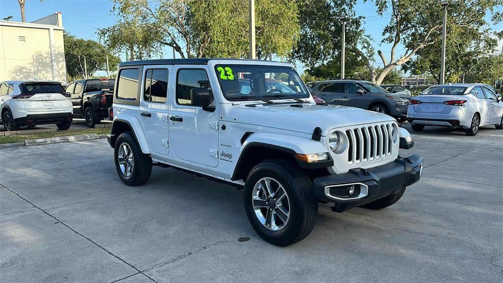 used 2023 Jeep Wrangler car, priced at $29,464