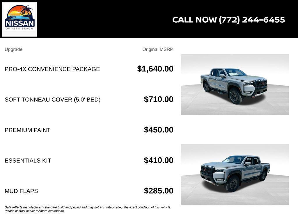 new 2026 Nissan Frontier car, priced at $41,966