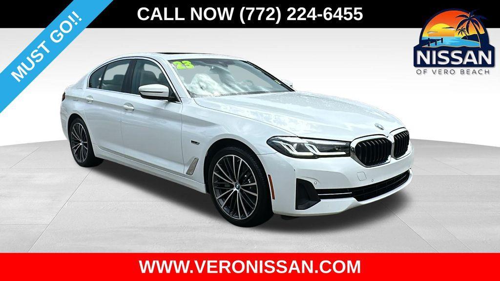used 2023 BMW 530e car, priced at $27,800