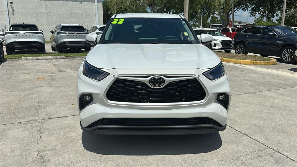 used 2022 Toyota Highlander car, priced at $29,888