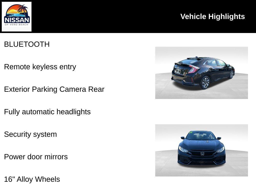 used 2019 Honda Civic car, priced at $18,230