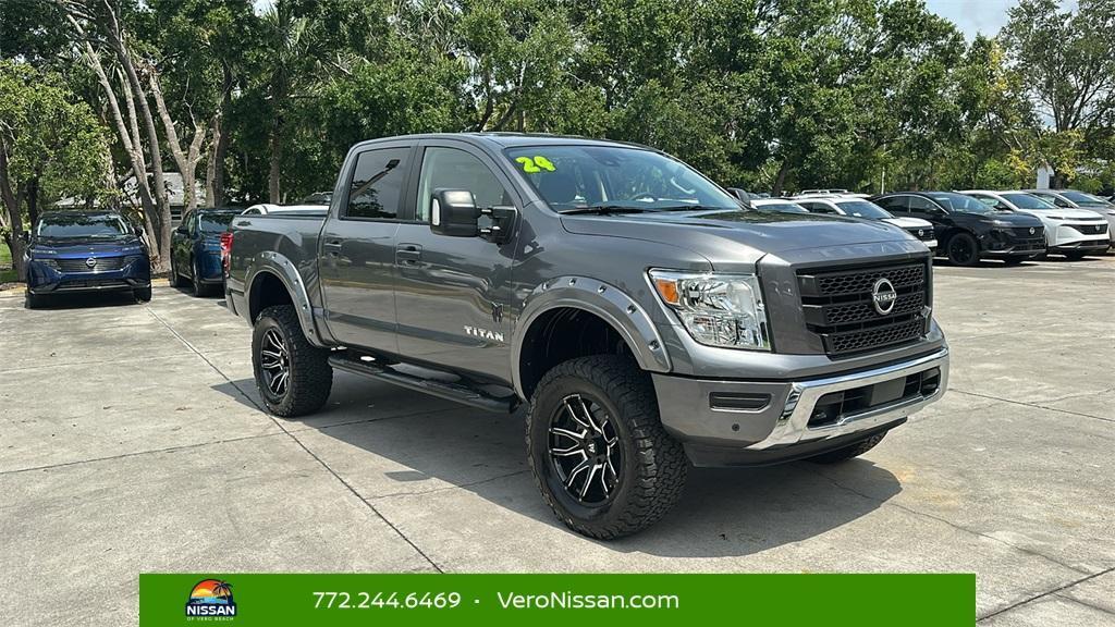 used 2024 Nissan Titan car, priced at $45,988