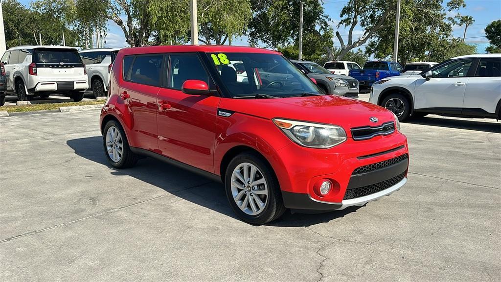 used 2018 Kia Soul car, priced at $9,988