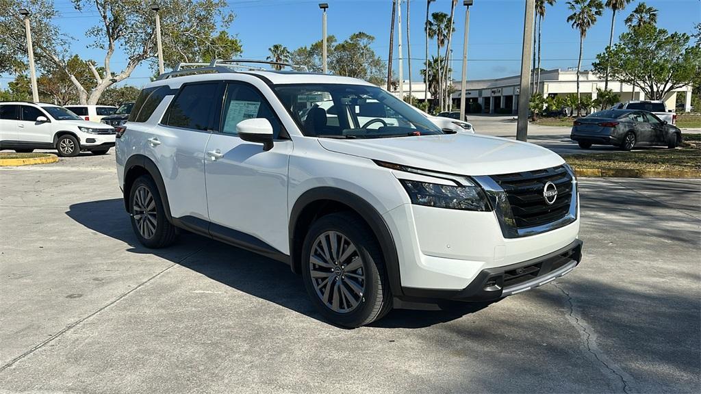 new 2025 Nissan Pathfinder car, priced at $44,698