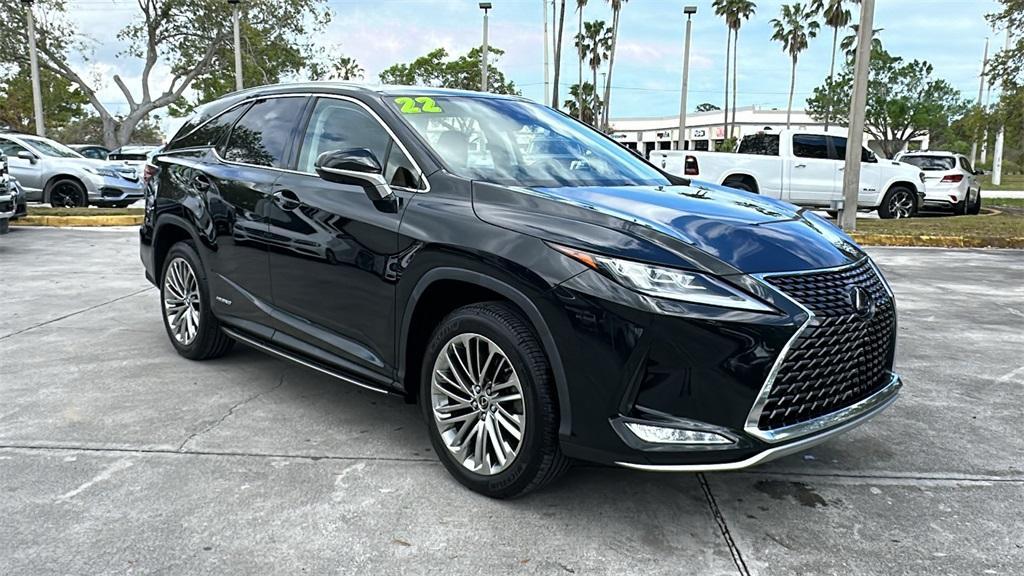 used 2022 Lexus RX 450hL car, priced at $49,500