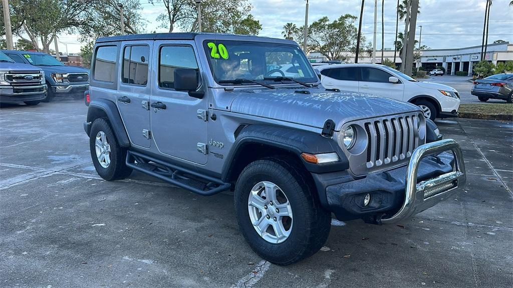 used 2020 Jeep Wrangler Unlimited car, priced at $22,800