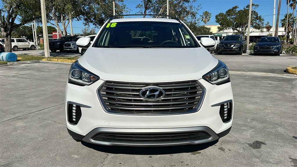 used 2018 Hyundai Santa Fe car, priced at $16,860