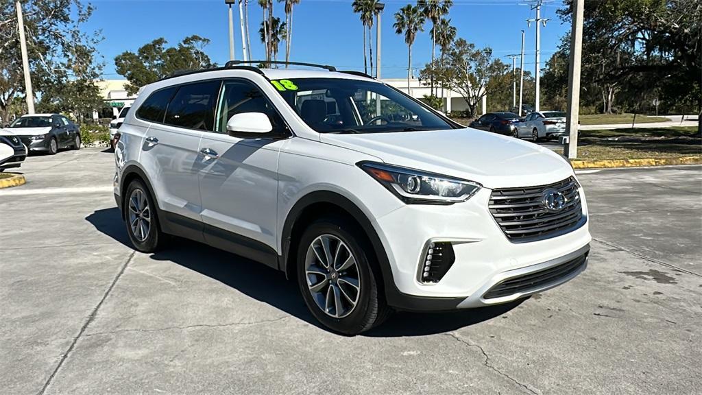 used 2018 Hyundai Santa Fe car, priced at $16,850