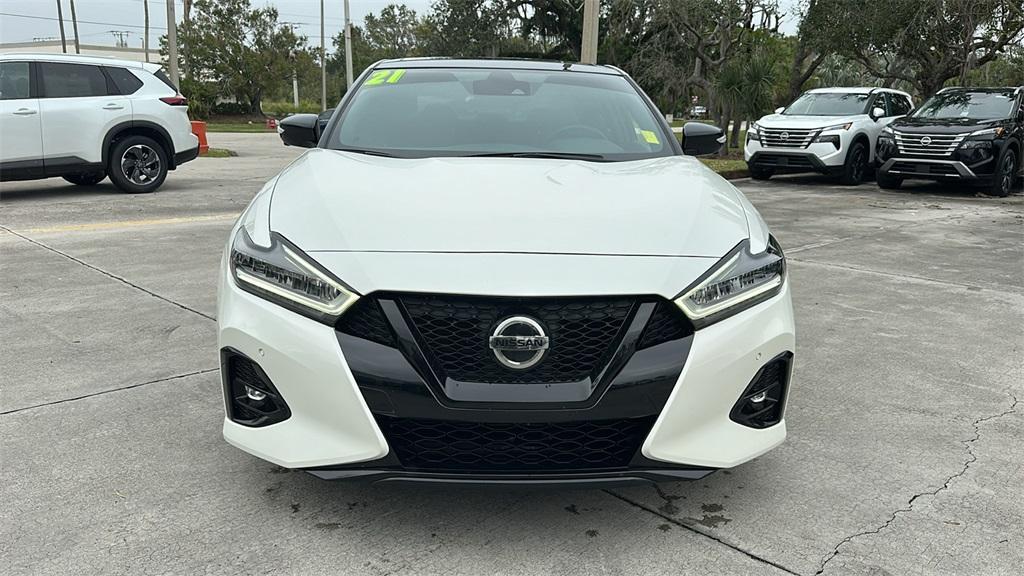 used 2021 Nissan Maxima car, priced at $25,022