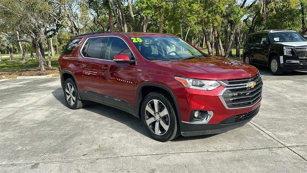 used 2020 Chevrolet Traverse car, priced at $24,788