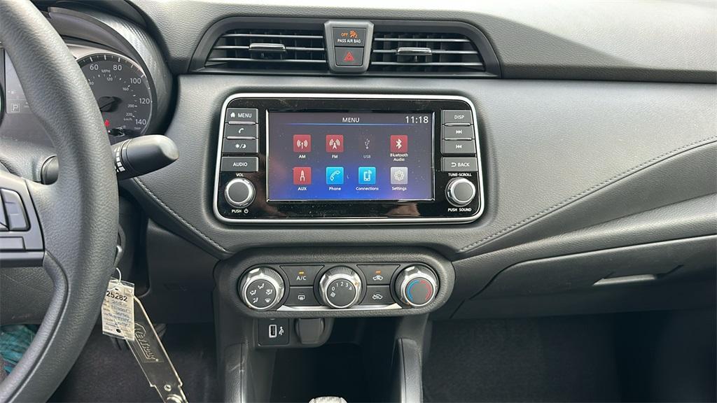 new 2025 Nissan Versa car, priced at $21,538