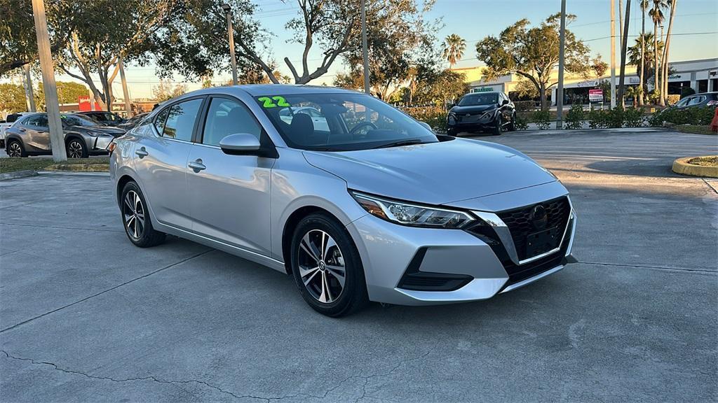 used 2022 Nissan Sentra car, priced at $15,700