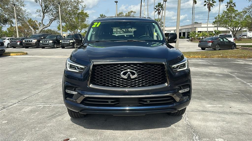 used 2021 INFINITI QX80 car, priced at $36,500