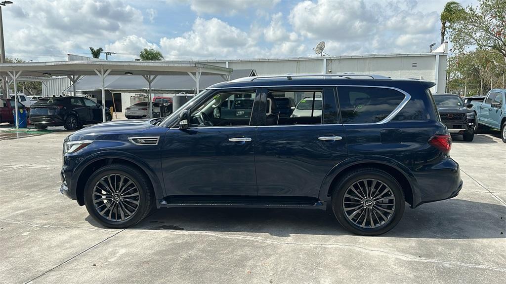 used 2021 INFINITI QX80 car, priced at $36,500