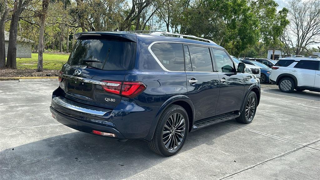 used 2021 INFINITI QX80 car, priced at $36,500