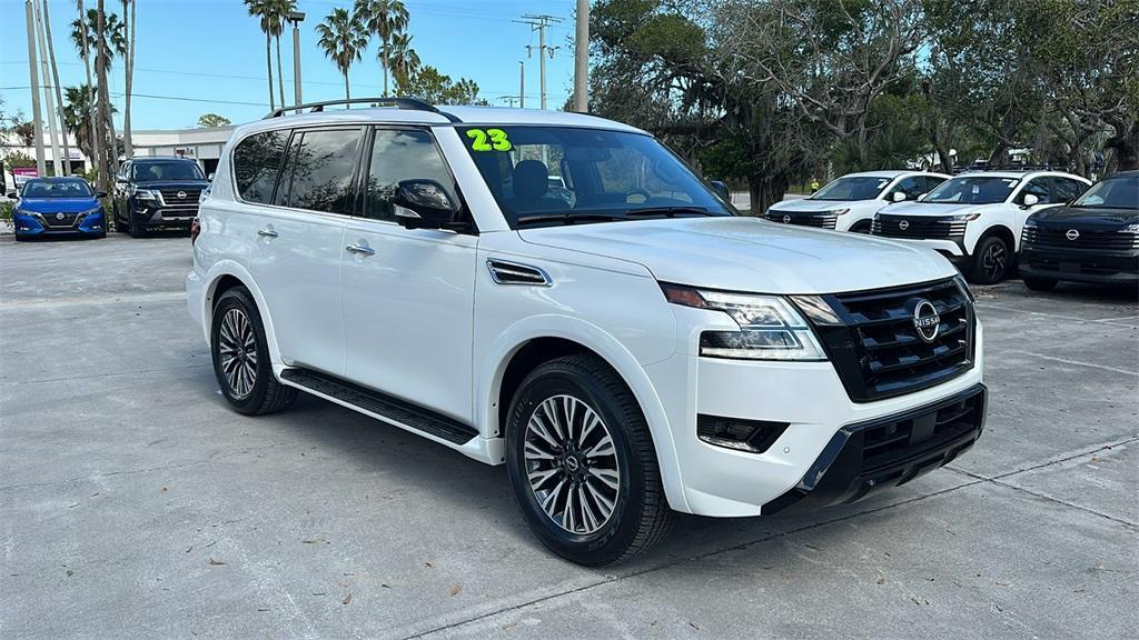 used 2023 Nissan Armada car, priced at $37,500