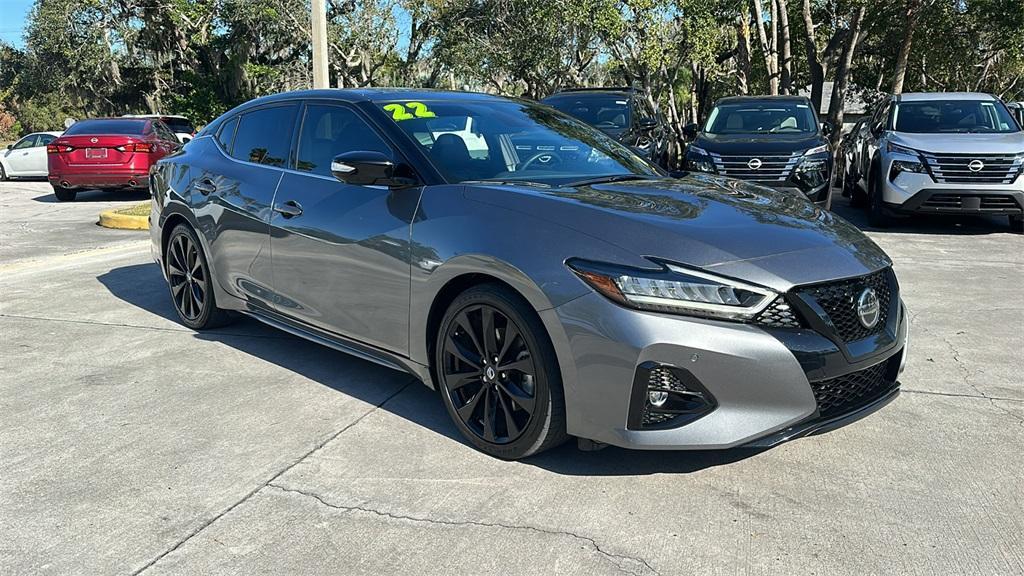 used 2022 Nissan Maxima car, priced at $29,500