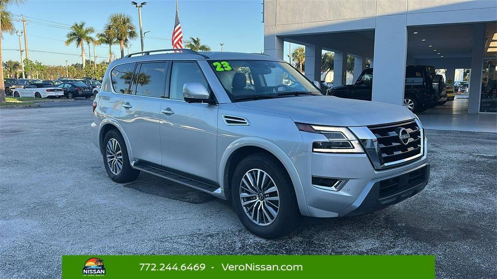 used 2023 Nissan Armada car, priced at $30,000