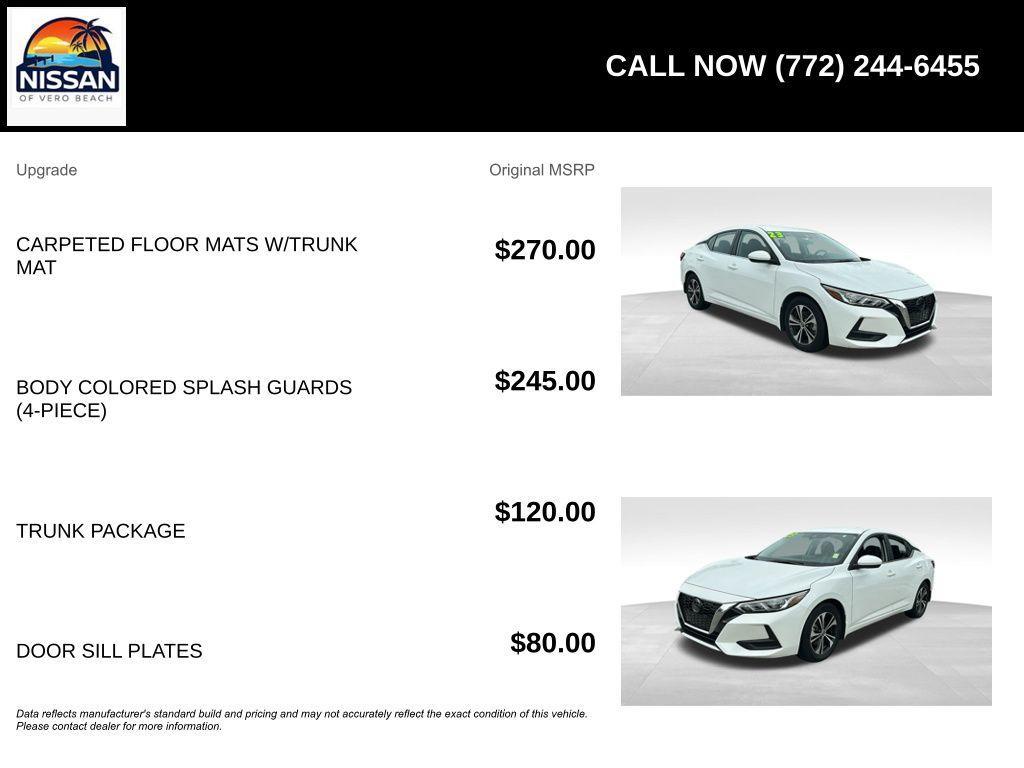 used 2023 Nissan Sentra car, priced at $18,600