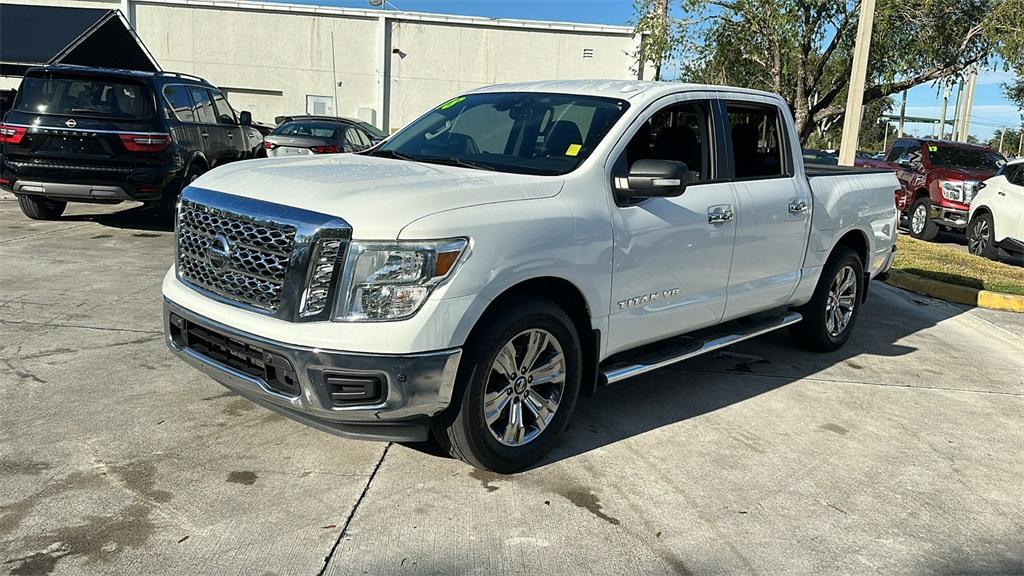 used 2018 Nissan Titan car, priced at $17,500