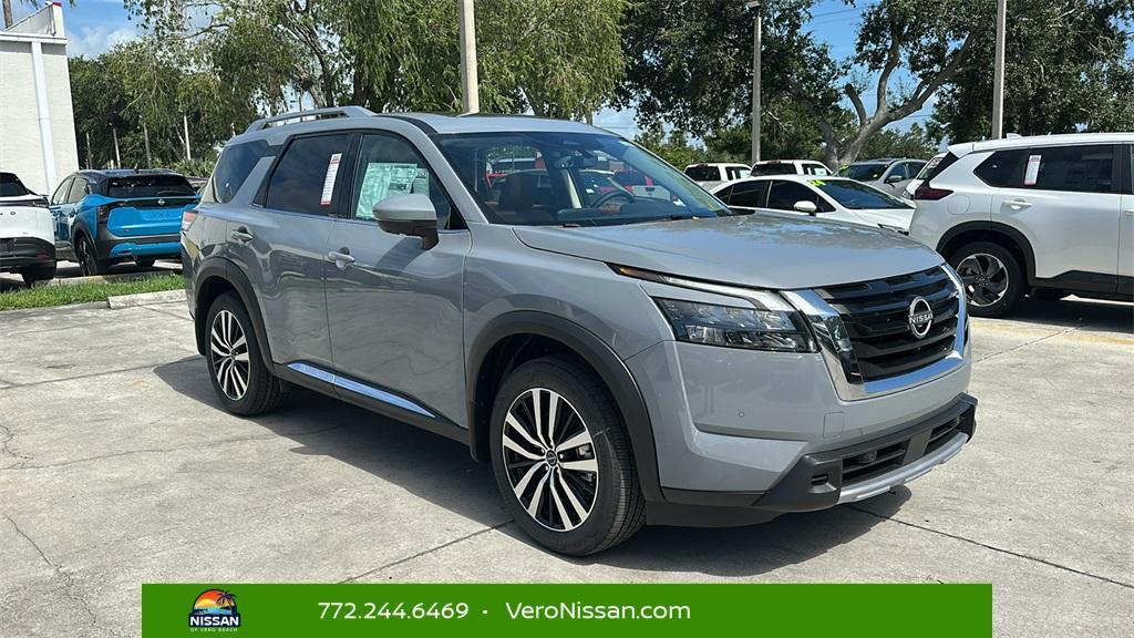 new 2025 Nissan Pathfinder car, priced at $49,256