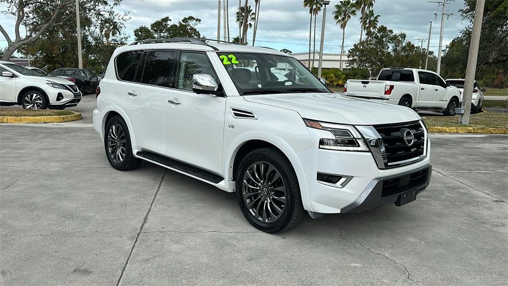 used 2022 Nissan Armada car, priced at $38,000