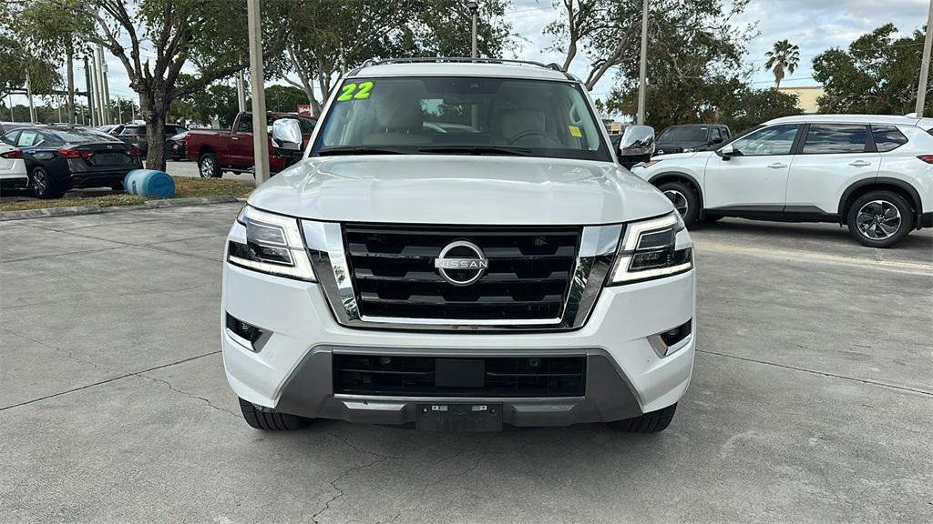 used 2022 Nissan Armada car, priced at $38,000