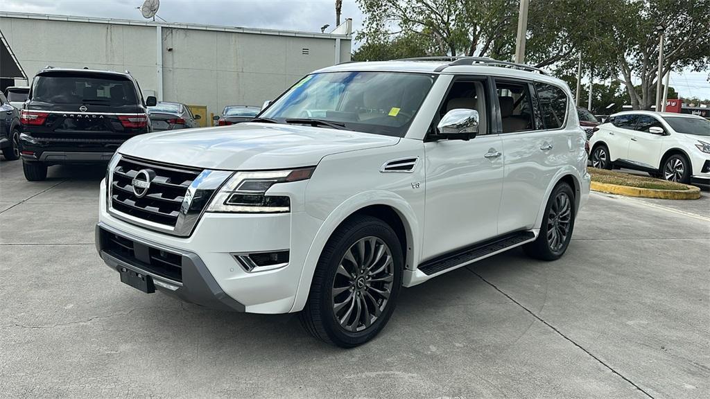 used 2022 Nissan Armada car, priced at $38,000