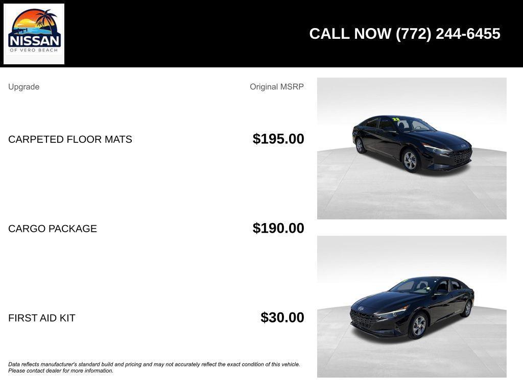 used 2022 Hyundai Elantra car, priced at $12,200