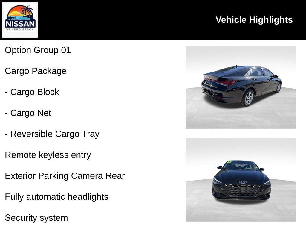 used 2022 Hyundai Elantra car, priced at $12,200