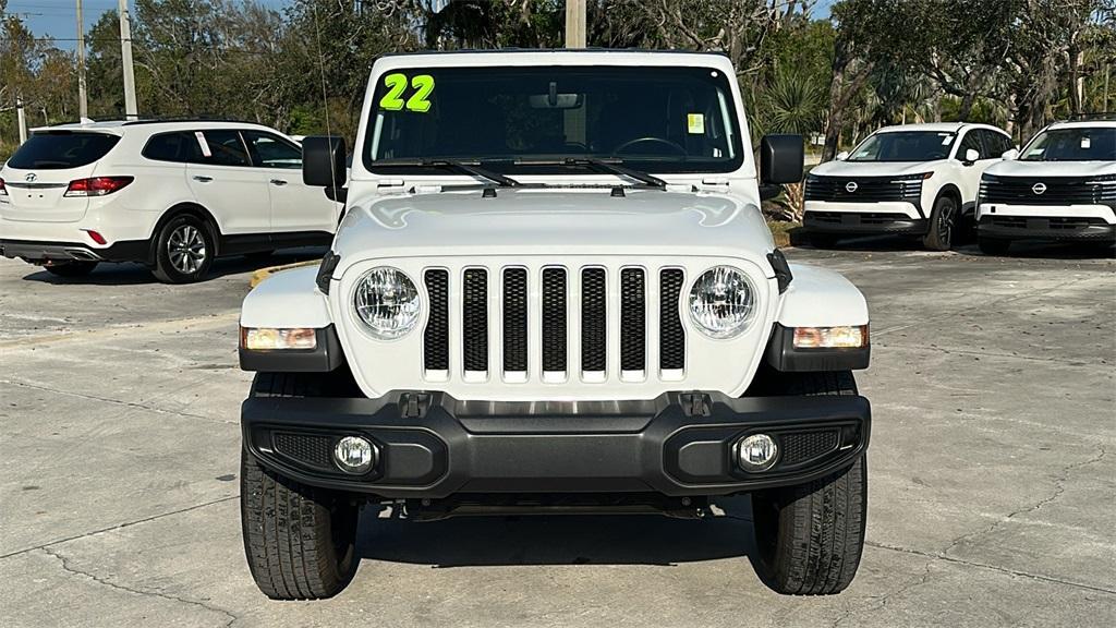 used 2022 Jeep Wrangler Unlimited car, priced at $28,300