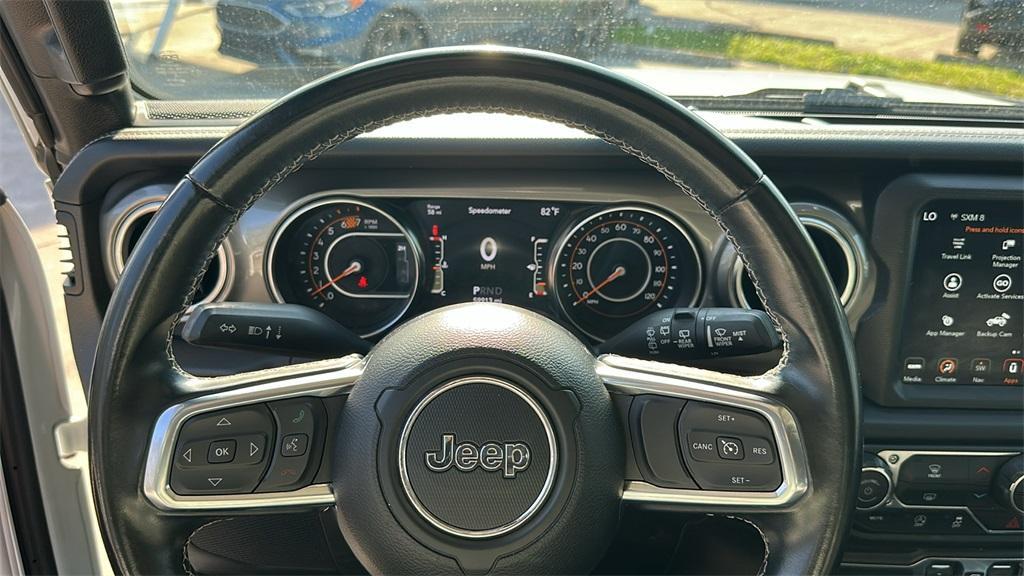 used 2022 Jeep Wrangler Unlimited car, priced at $28,300