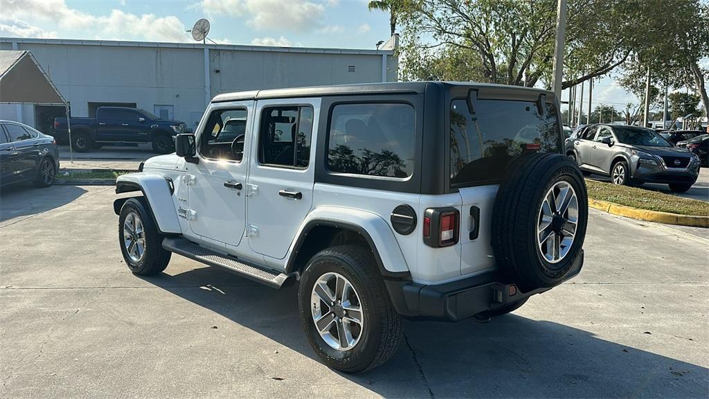 used 2022 Jeep Wrangler Unlimited car, priced at $28,300