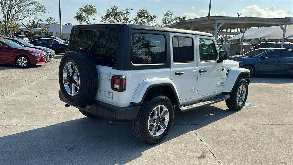 used 2022 Jeep Wrangler Unlimited car, priced at $28,300