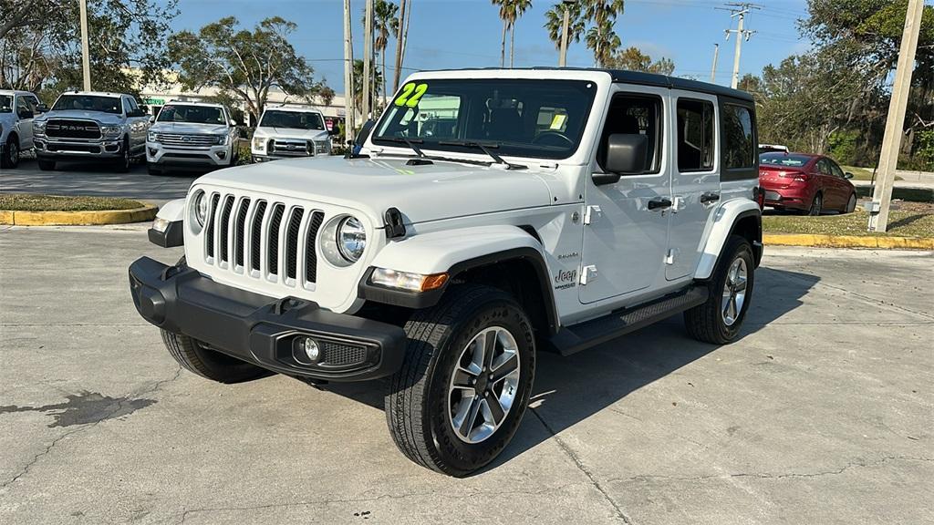 used 2022 Jeep Wrangler Unlimited car, priced at $28,300