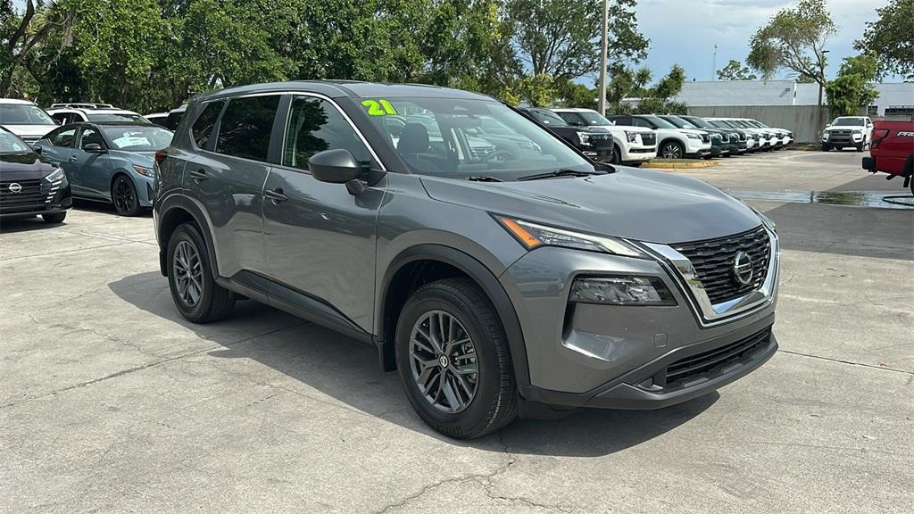 used 2021 Nissan Rogue car, priced at $18,500