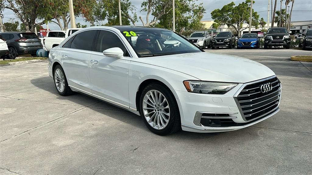 used 2020 Audi A8 car, priced at $40,588