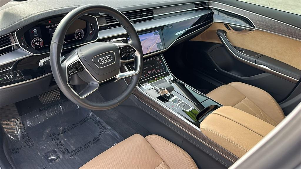 used 2020 Audi A8 car, priced at $41,000