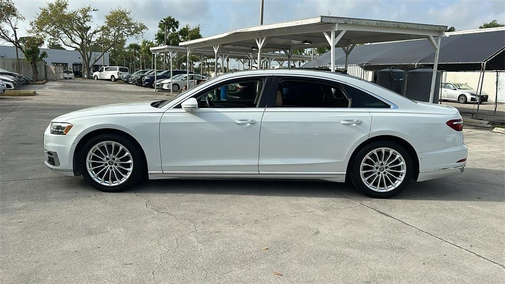 used 2020 Audi A8 car, priced at $41,000