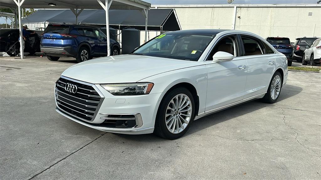 used 2020 Audi A8 car, priced at $41,000