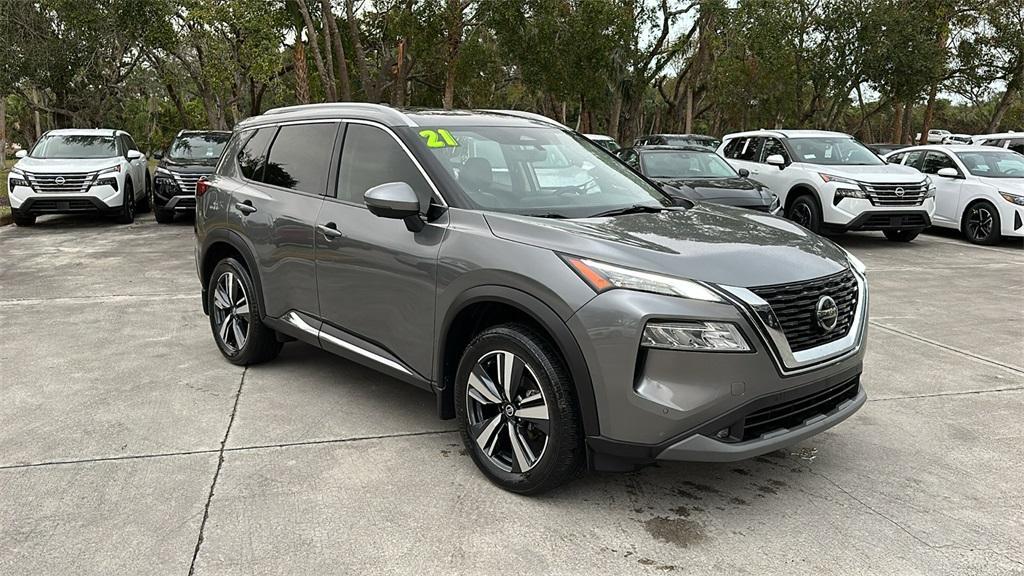 used 2021 Nissan Rogue car, priced at $22,453